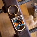 Porte clefs blason dragon de Calais