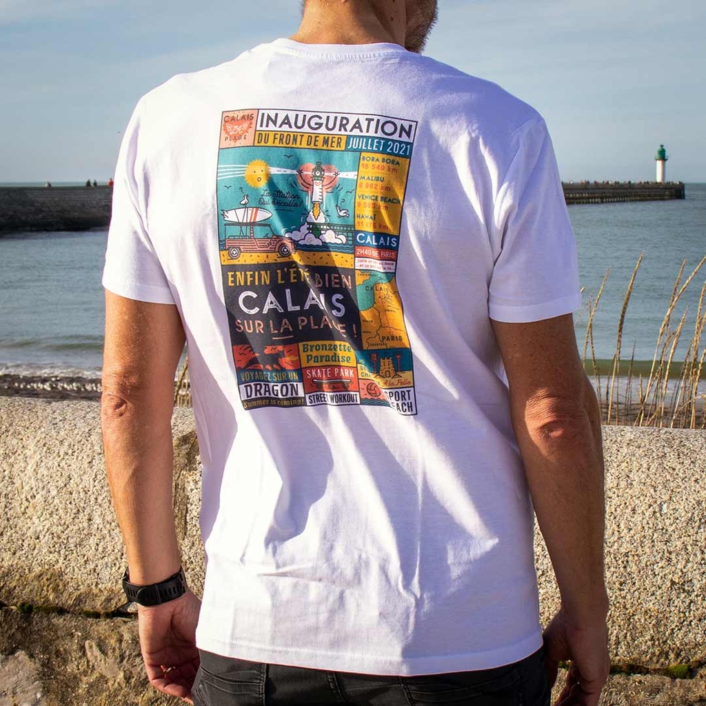 Tee Shirt unisexe Calais LA Plage Inauguration